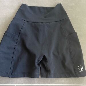 Bombshell sportswear v back shorts